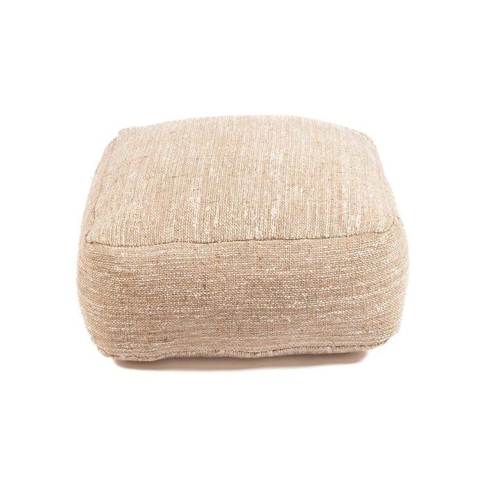 De Comfortabele Poef – Beige